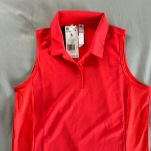 Adidas women’s sleeveless polo size Small